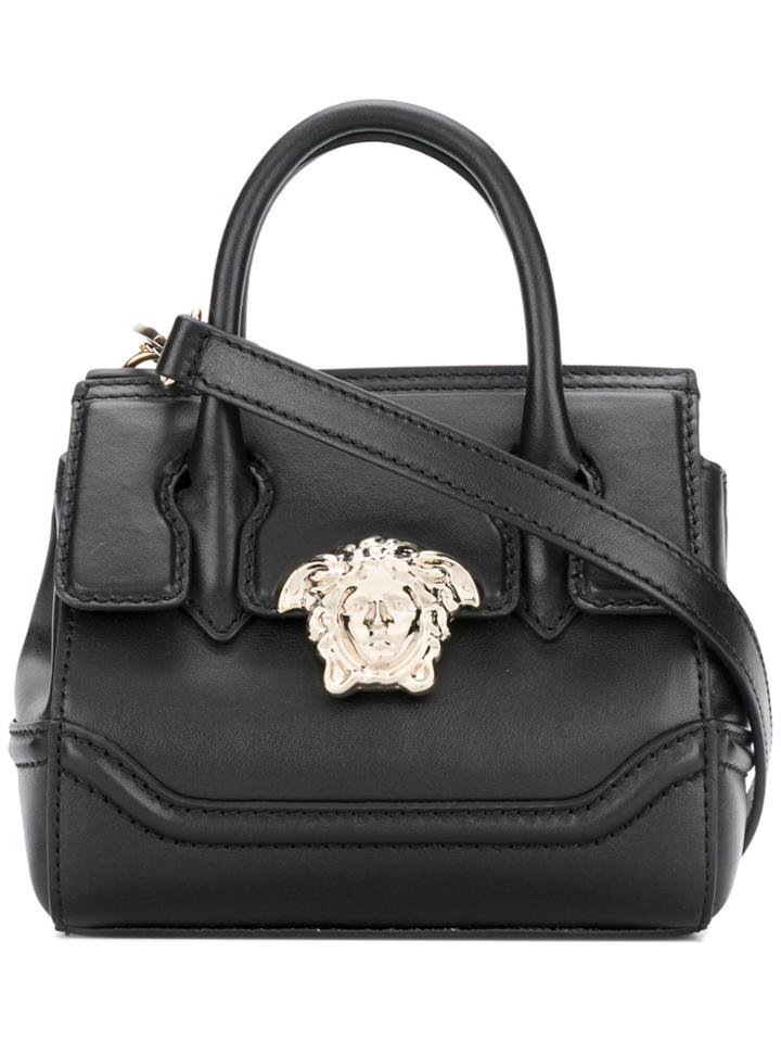Versace Mini Palazzo Empire Tote - Black