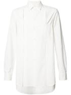 Uma Wang Plain Shirt, Men's, Size: Medium, White, Cotton