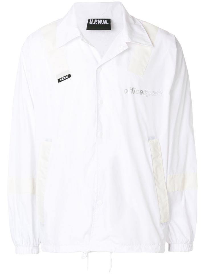 Utility Pro Lightweight Logo Jacket - White