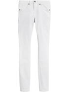 Burberry Skinny Fit Low-rise White Jeans