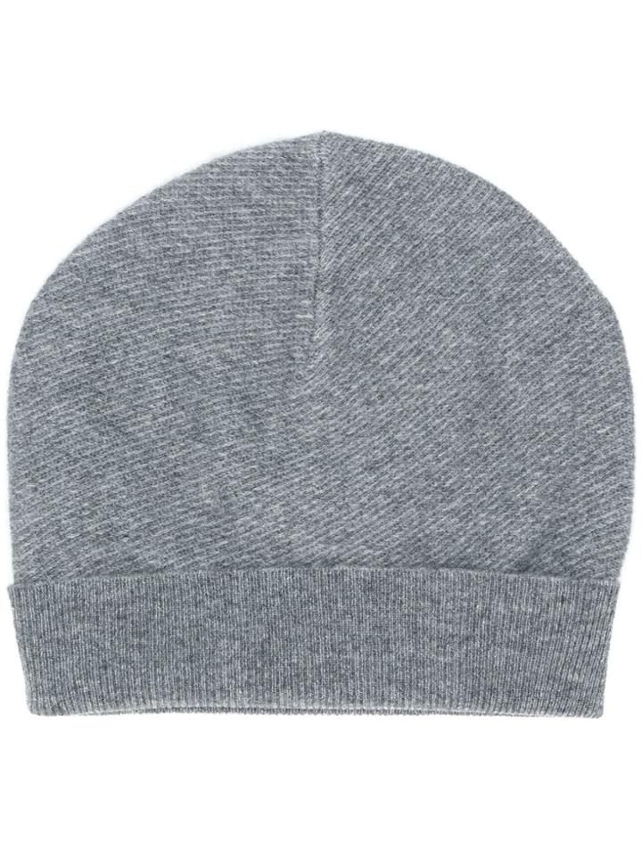 Falke Ribbed Knit Beanie - Grey
