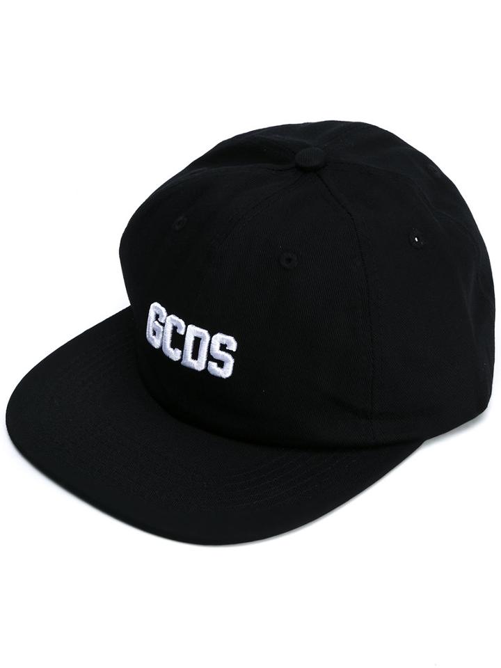 Gcds Logo Cap, Women's, Black, Cotton