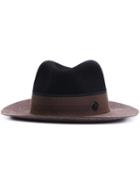 Maison Michel 'henrietta' Hat, Women's, Size: Medium, Brown, Cotton/viscose/rabbit Felt