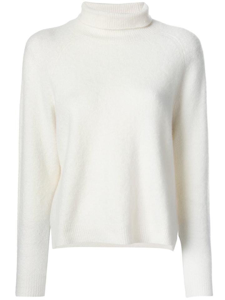 Mes Demoiselles Roll-neck Jumper - White