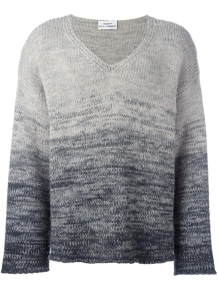 Dolce & Gabbana Vintage Degradé Jumper