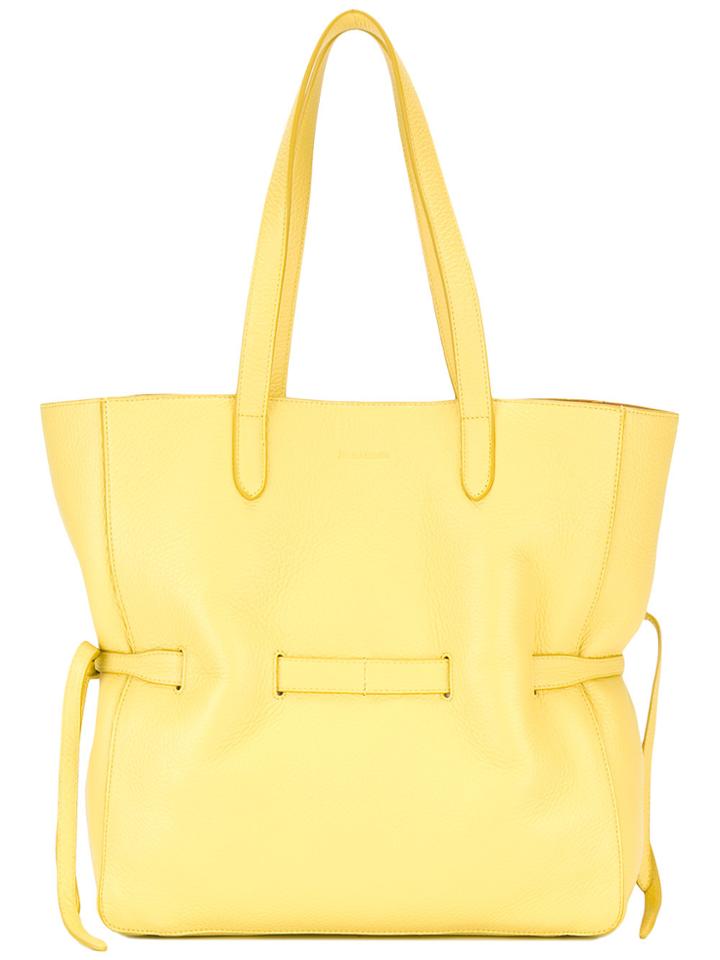 Jil Sander Bucket Tote Bag - Yellow & Orange