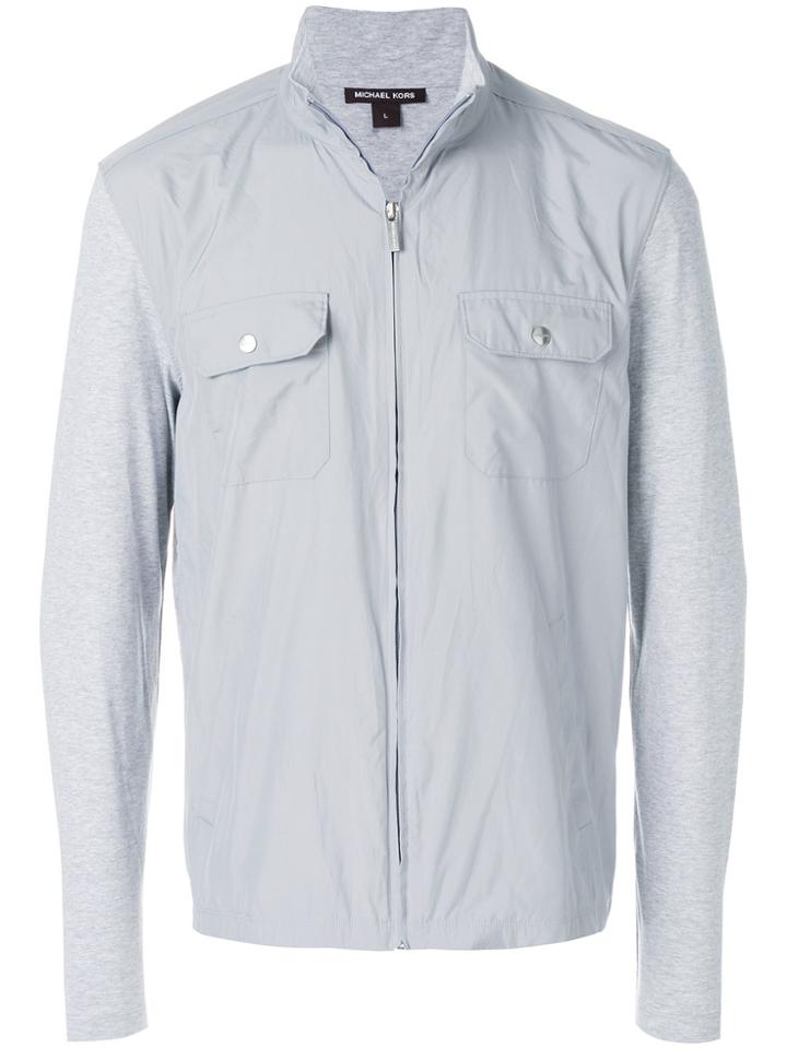 Michael Kors Lightweight Zip Jacket - Grey