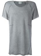 Lost & Found Ria Dunn Long T-shirt, Men's, Size: Large, Grey, Cotton/linen/flax/spandex/elastane