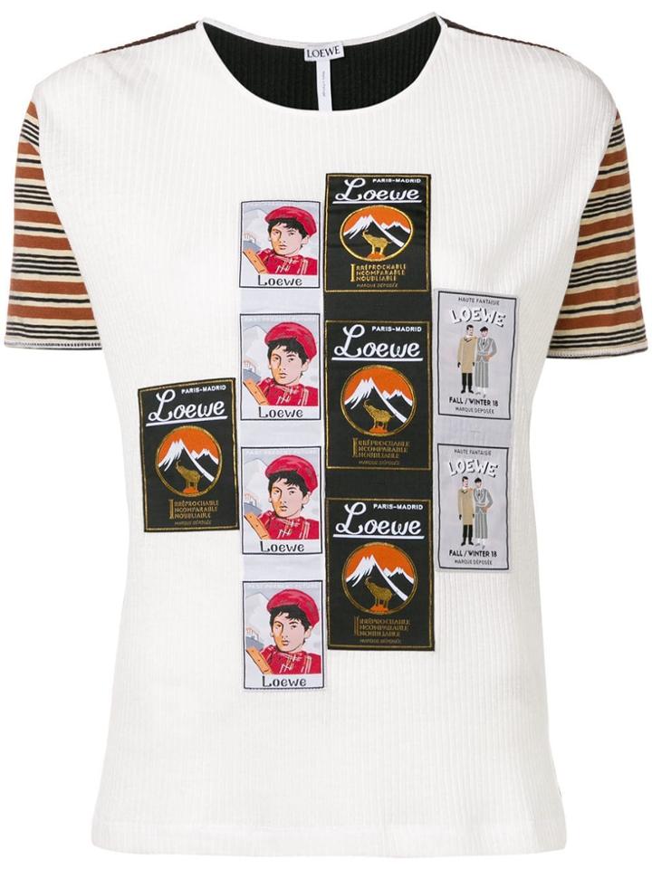 Loewe Printed T-shirt - White