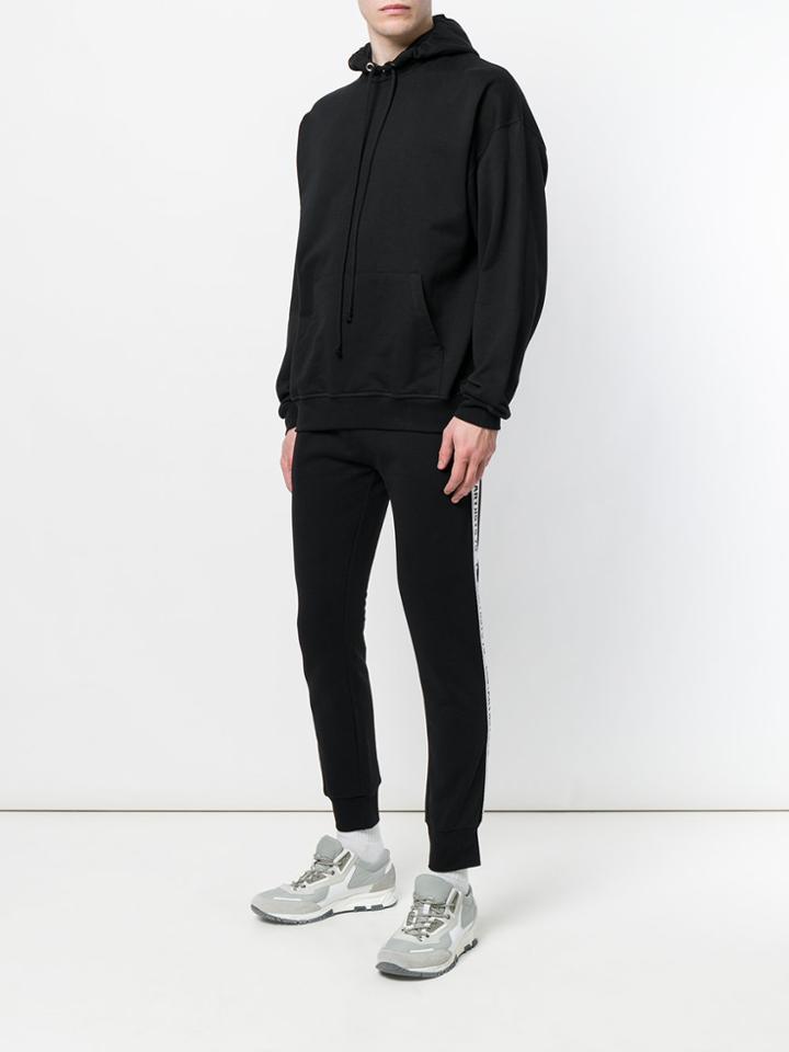 Les (art)ists Casual Fit Track Trousers - Black
