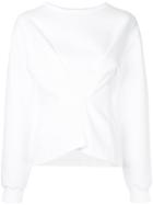 Le Ciel Bleu Fold Detail Tucked Blouse - White