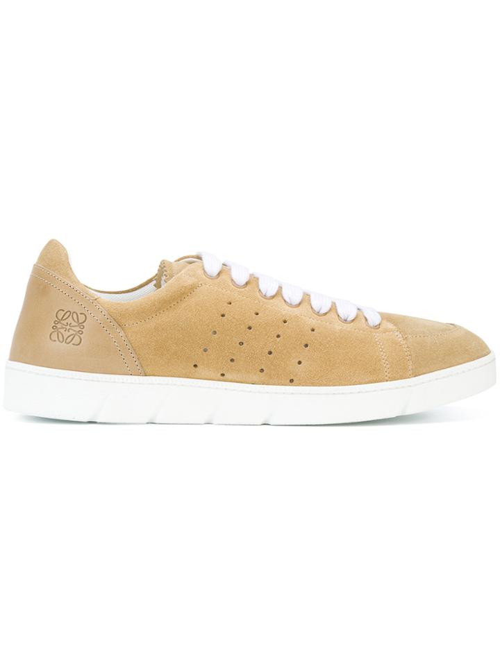 Loewe Lace-up Sneakers - Nude & Neutrals