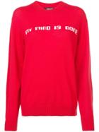 Undercover My Mind Is Gone Sweater - Red