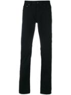 Stone Island - Straight-leg Trousers - Men - Cotton/spandex/elastane - 32, Black, Cotton/spandex/elastane