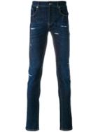 Les Hommes Urban Classic Skinny Jeans - Blue
