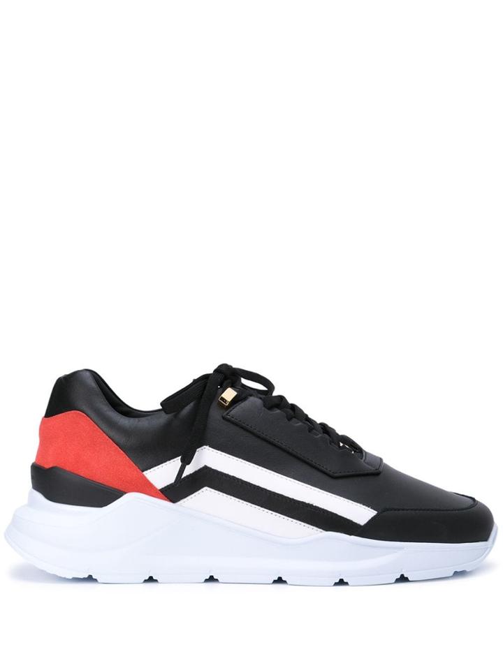 Buscemi Contrast Sole Sneakers - Black