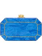 Edie Parker The Webster X The Ritz Clutch, Women's, Blue
