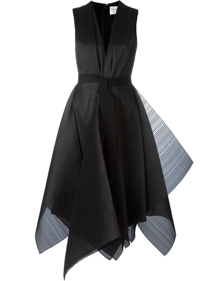 Maison Rabih Kayrouz V-neck Twirl Dress