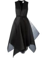 Maison Rabih Kayrouz V-neck Twirl Dress