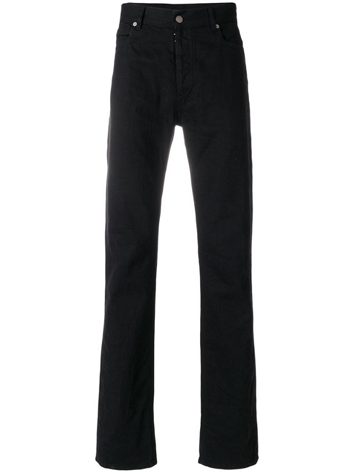 Maison Margiela Straight Leg Jeans - Black