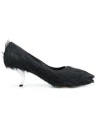Marni Hair Embellished Pumps - Black