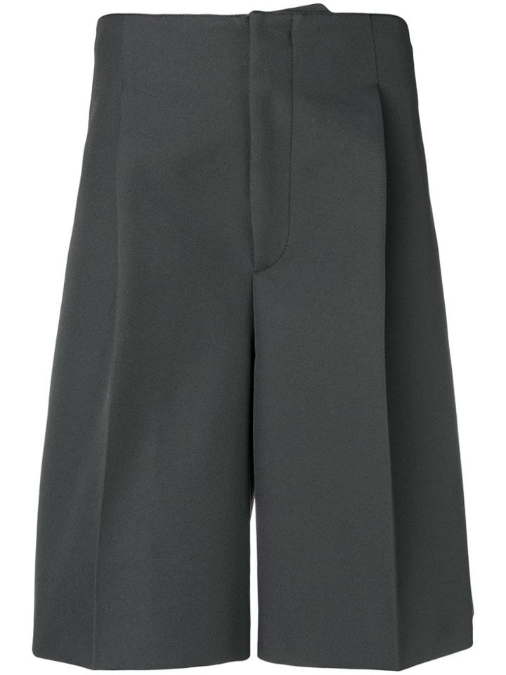 Jil Sander Wide Leg Shorts - Grey