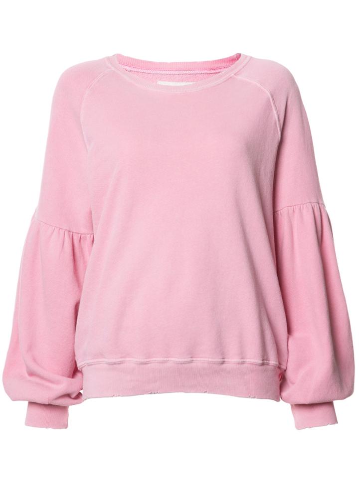 The Great Relaxed Fit Sweatshirt - Pink & Purple