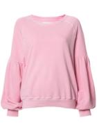 The Great Relaxed Fit Sweatshirt - Pink & Purple