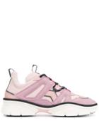 Isabel Marant Panelled Sneakers - Pink