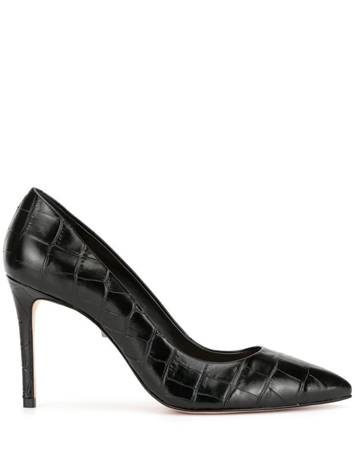 Schutz Croc Pumps - Black