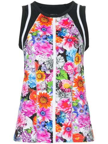 Marc Cain Floral Print Sports Top - Multicolour