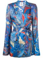 Rosie Assoulin Printed Blazer - Blue