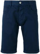 Armani Jeans - Classic Chino Shorts - Men - Cotton - 46, Blue, Cotton