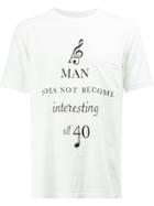 Takahiromiyashita The Soloist Music T-shirt - White