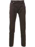 Neil Barrett Skinny Jeans, Men's, Size: 31, Brown, Cotton/spandex/elastane