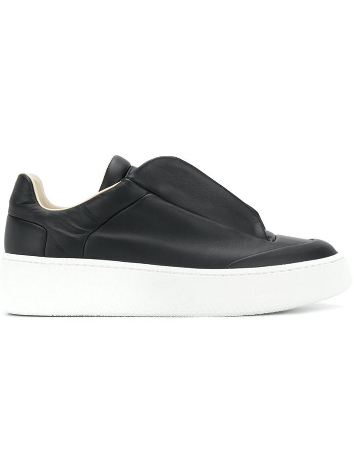 Maison Margiela Future Low-top Platform Sneakers - Black