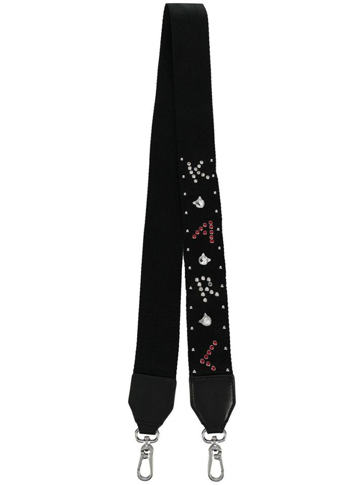 Karl Lagerfeld Klassik Shoulder Strap - Black
