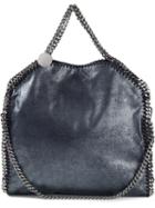 Stella Mccartney 'falabella' Tote, Women's, Blue, Artificial Leather