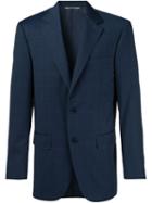 Canali Notched Lapel Suit Jacket