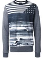 Yoshio Kubo Flag Print Sweatshirt
