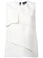 Tom Ford Layered Blouse - White