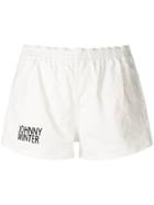 Acne Studios Retro Denim Shorts - White