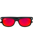 Ray Ban Junior Rectangular Shaped Sunglasses, Boy's, Black