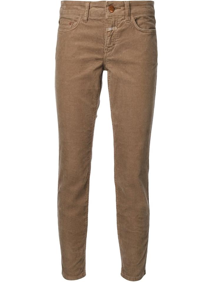 Closed Corduroy Trousers, Women's, Size: 31, Brown, Cotton