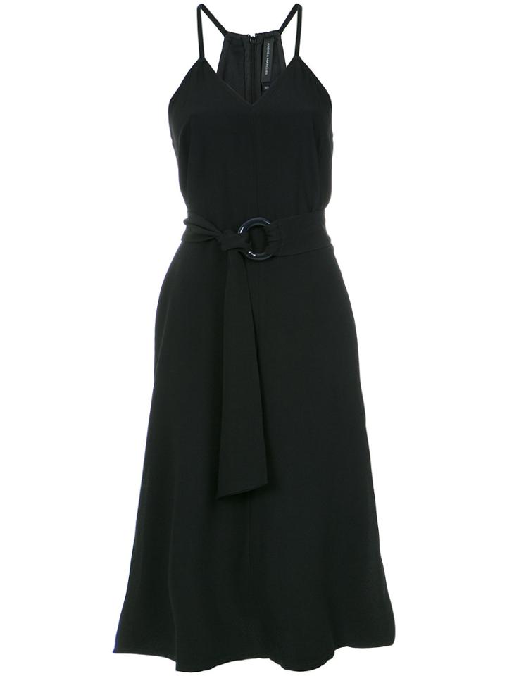 Andrea Marques Slip Dress - Black