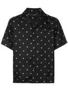 Amiri Star Print Shirt - Black