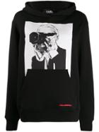 Karl Lagerfeld Karl Legend Photographer Hoodie - Black