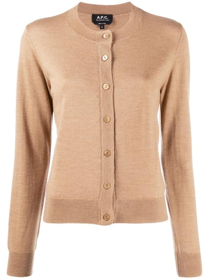 A.p.c. Button Up Cardigan - Neutrals