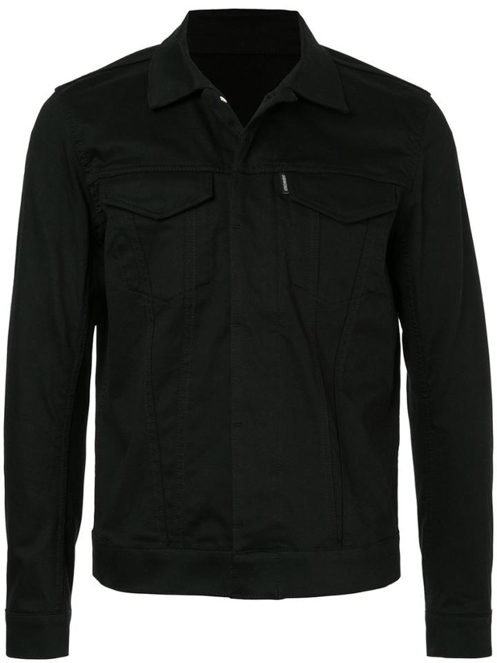 Attachment Chest Pocket Jacket - Black