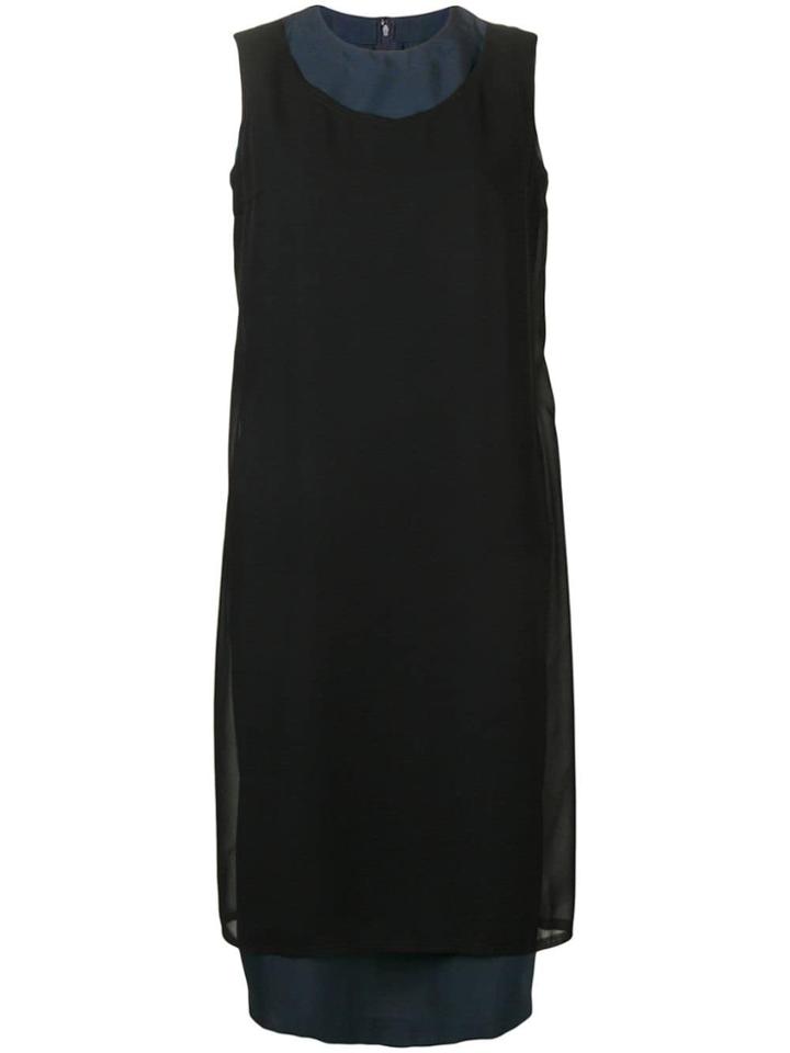 Comme Des Garçons Comme Des Garçons Layered Dress - Blue